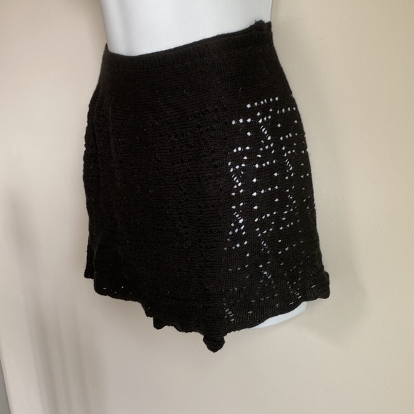 Harmonie Black Eyelet Sweater Wrap Ballet Skirt - Picture 4 of 10